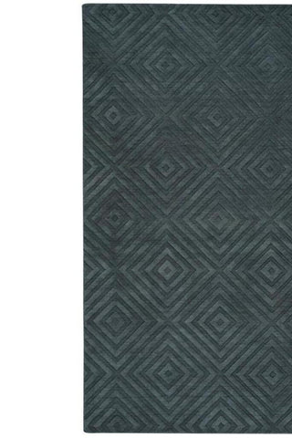 Gallery-Parquetry Charcoal Area Rug