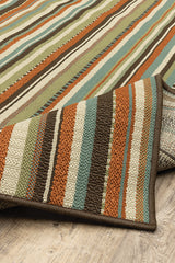 100% Polypropylene Vintage  Indoor/Outdoor Area Rug