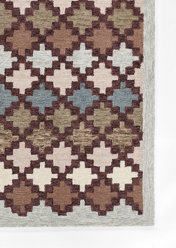 Geometric Multicolor Area Rug, Abbott 3'6