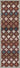 Wool area rug 2'3" X 8 - detail shot showing pile and weave