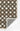 Brown Southwestern area rug 2'3" X 8 - overhead flat lay view
