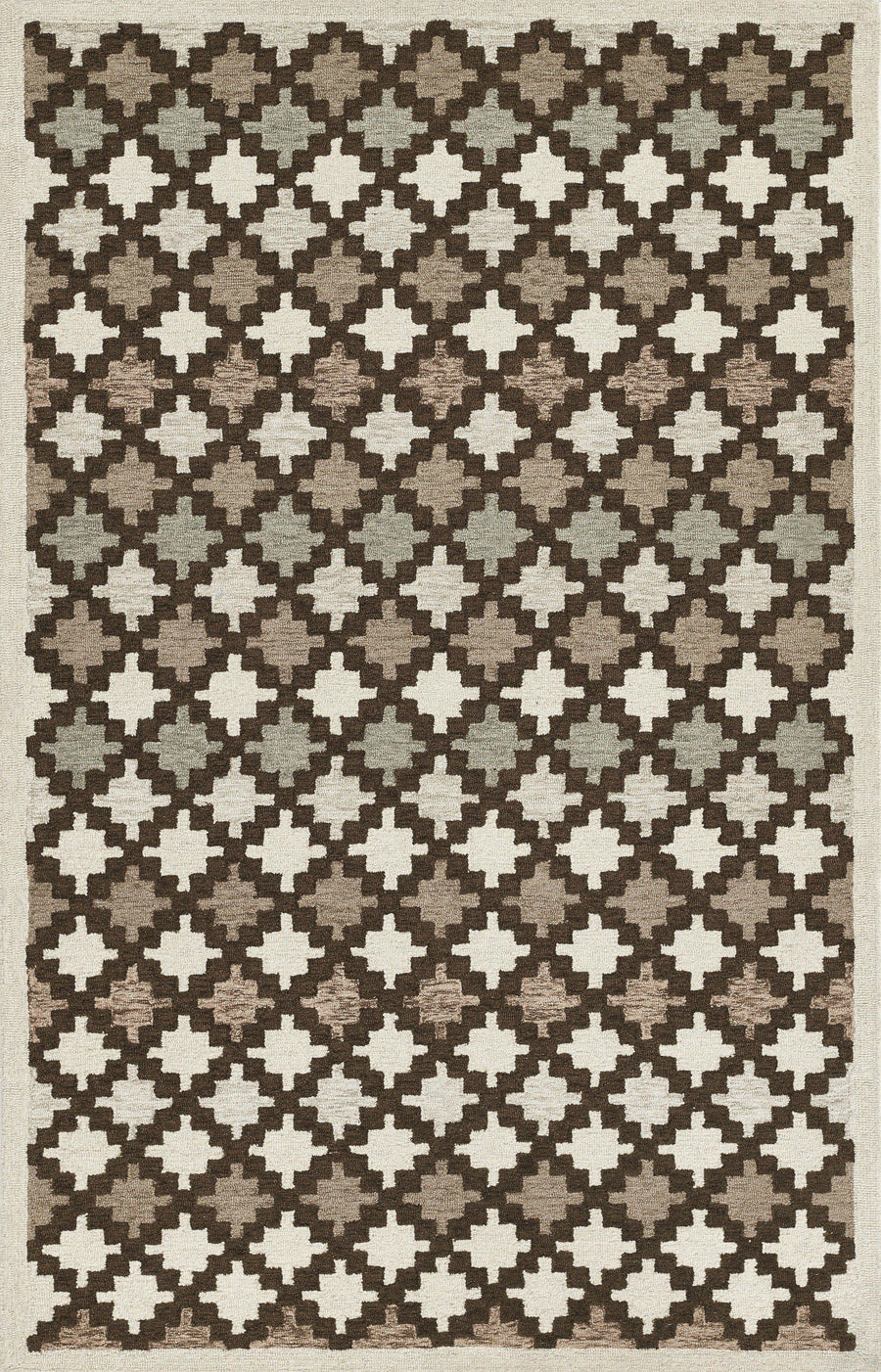 Erin Gates Neutral Abbott Area Rug in 8' X 10' - ABB-2