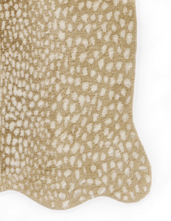 Acadia ACA-2 Cheetah Beige Area Rug by Erin Gates - 5'3
