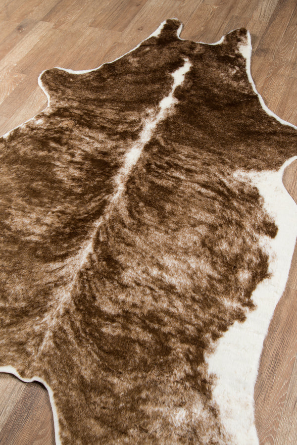 Brown Acadia Machine Made Area Rug, 5'3