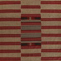 Red area rug 1 2'6 - styled in a living room