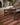 Red area rug 1 2'6 - close-up of pattern and texture