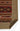 Multi Wool area rug 8' X 10' - overhead flat lay view