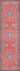 Red Traditional area rug 7'6" X 9 - detail shot showing pile and weave