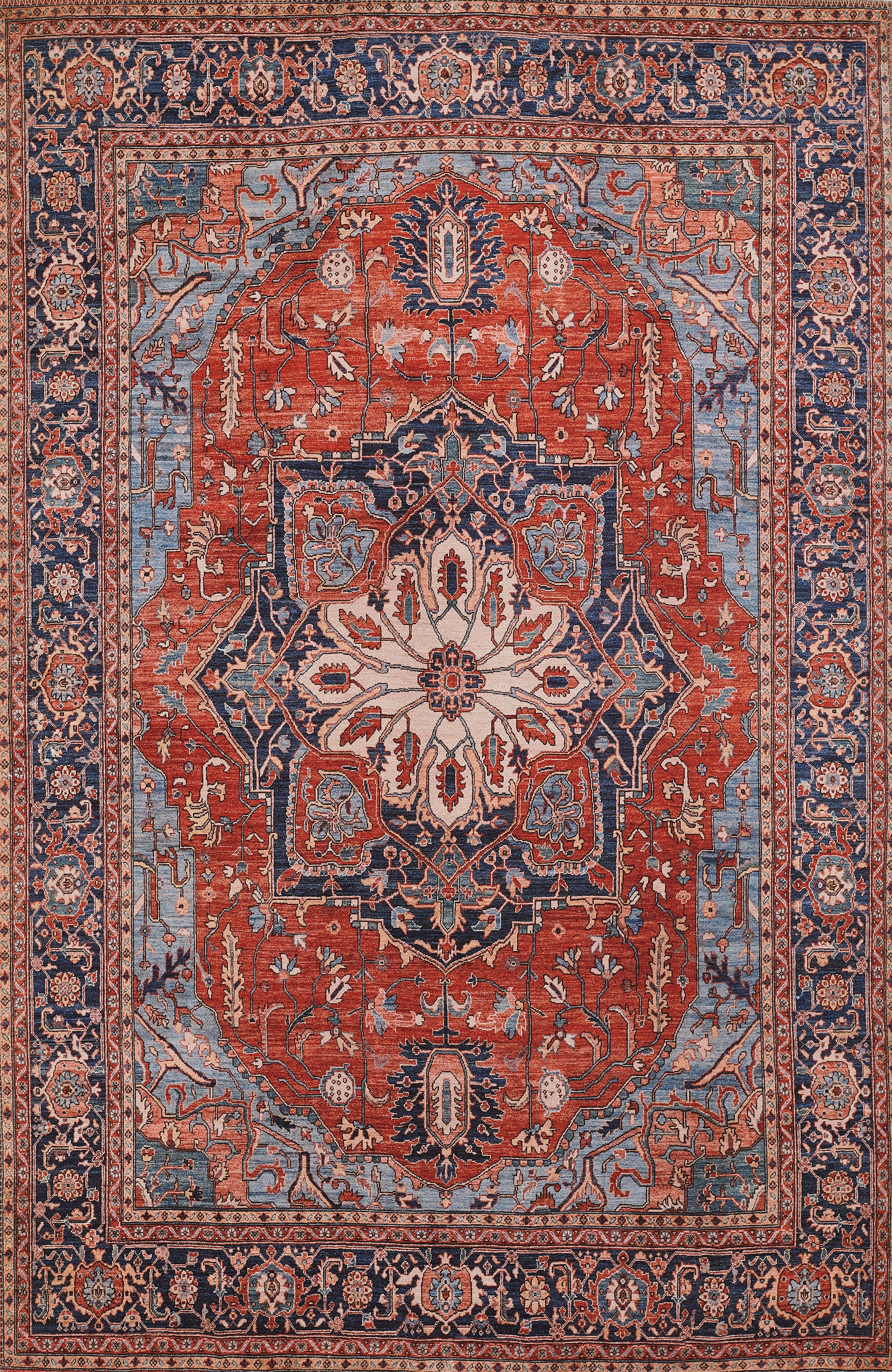 Momeni AFS37 Area Rug, Red 10' X 14'
