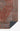 Orange Medallion area rug 10' X 14' - overhead flat lay view