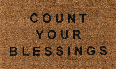 Aloha ALO-5 Count Your Blessings Natural Area Rug by Novogratz - 1'6" X 2'6"