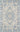 Blue Medallion area rug 2'3" X 7 - styled in a living room