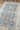Blue Oriental area rug 2' X 3' - close-up of pattern and texture