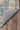 Blue area rug 7'9" X 9 - corner detail and border
