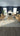 Blue Wool area rug 5'3" X 7 - close-up of pattern and texture