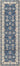 Navy Oriental area rug 7'9" X 9 - detail shot showing pile and weave