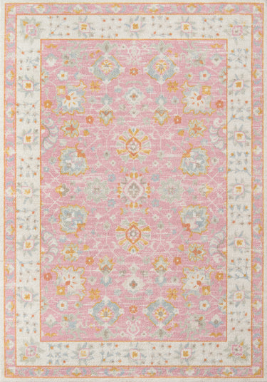 Momeni Anatolia ANA-8 Pink Machine - Made Runner Rug, 2'3" X 7'6" Runner