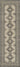 Black Medallion area rug 2' X 3' - detail shot showing pile and weave