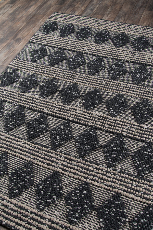 Hand Tufted Wool Black Southwestern Area Rug – 3' x 5' | Andes by Momeni lifestyle