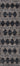 Black Stripe area rug 8'9" X 11 - detail shot showing pile and weave