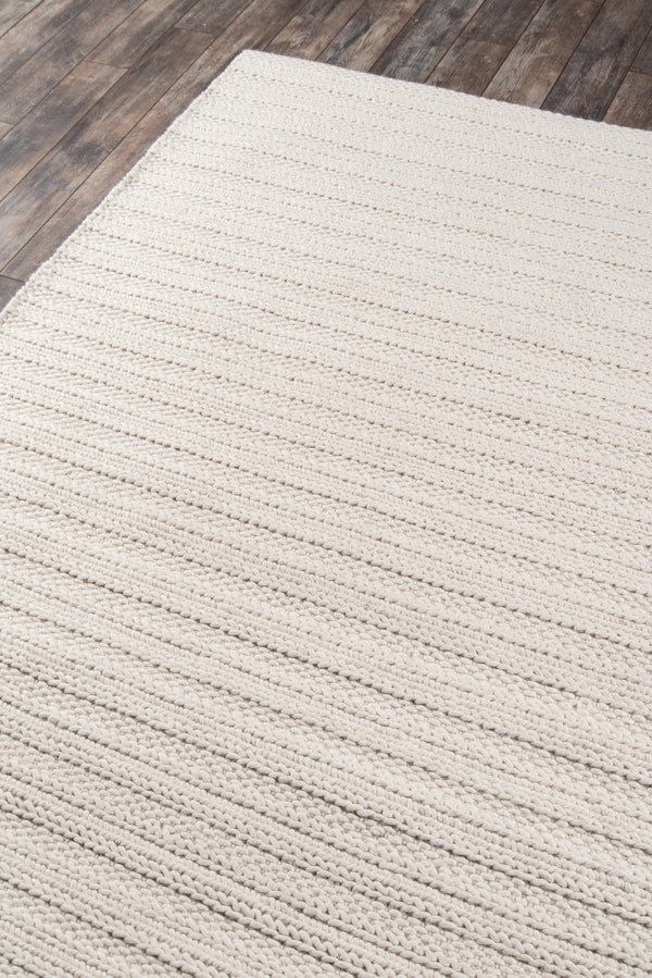 Hand Tufted Wool Ivory Southwestern Area Rug – 7'9