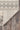 Ivory Southwestern area rug 5' X 7' - corner detail and border