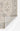 Grey Oriental area rug 5'3" X 7 - overhead flat lay view