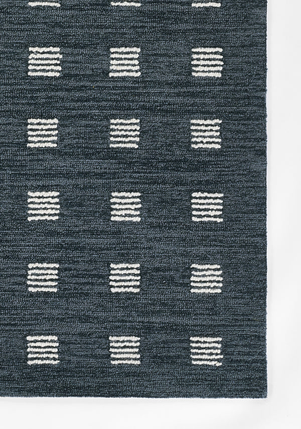 Hand Tufted Wool Blue Contemporary Area Rug – 2' x 3' | Archer by Momeni lifestyle