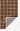 Blue Geometric area rug 8' X 10' - overhead flat lay view