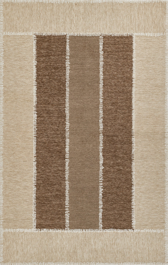 Archer Rectangle Area Rug - Beige Wool, 5' X 8' | 529360 – RugKnots