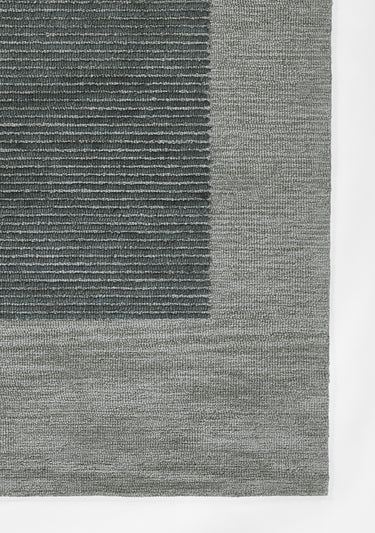 Blue Contemporary area rug 2' X 3' - close-up of pattern and texture
