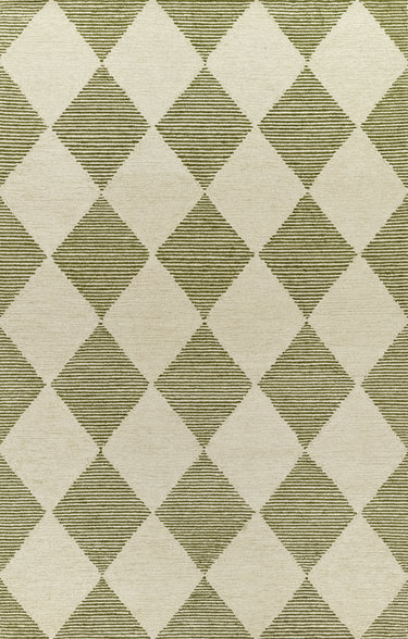 Archer ARC13 Green Area Rug by Momeni - 8' X 10'