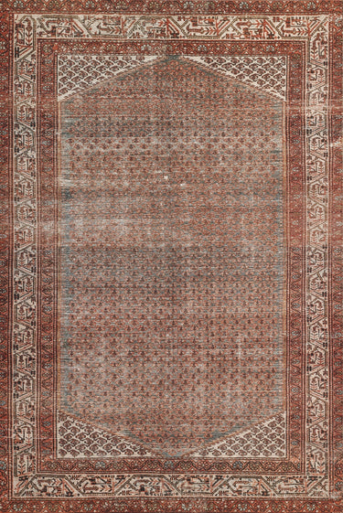 Ariana Rust Area Rug - ARI-9 Machine - Made, 2' X 3'