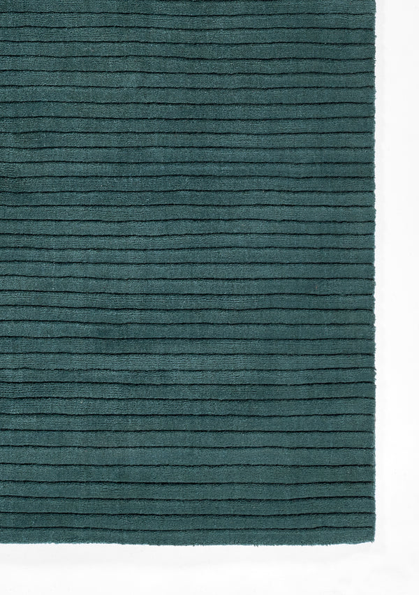 Hand Loomed Wool Blue Contemporary Area Rug – 2' x 4' | Asher by Momeni lifestyle