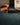 Blue area rug 8' X 10' - overhead flat lay view