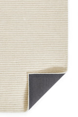 Asher ASH-1 Wool Handmade Area Rug – Fluted Pattern Contemporary Design