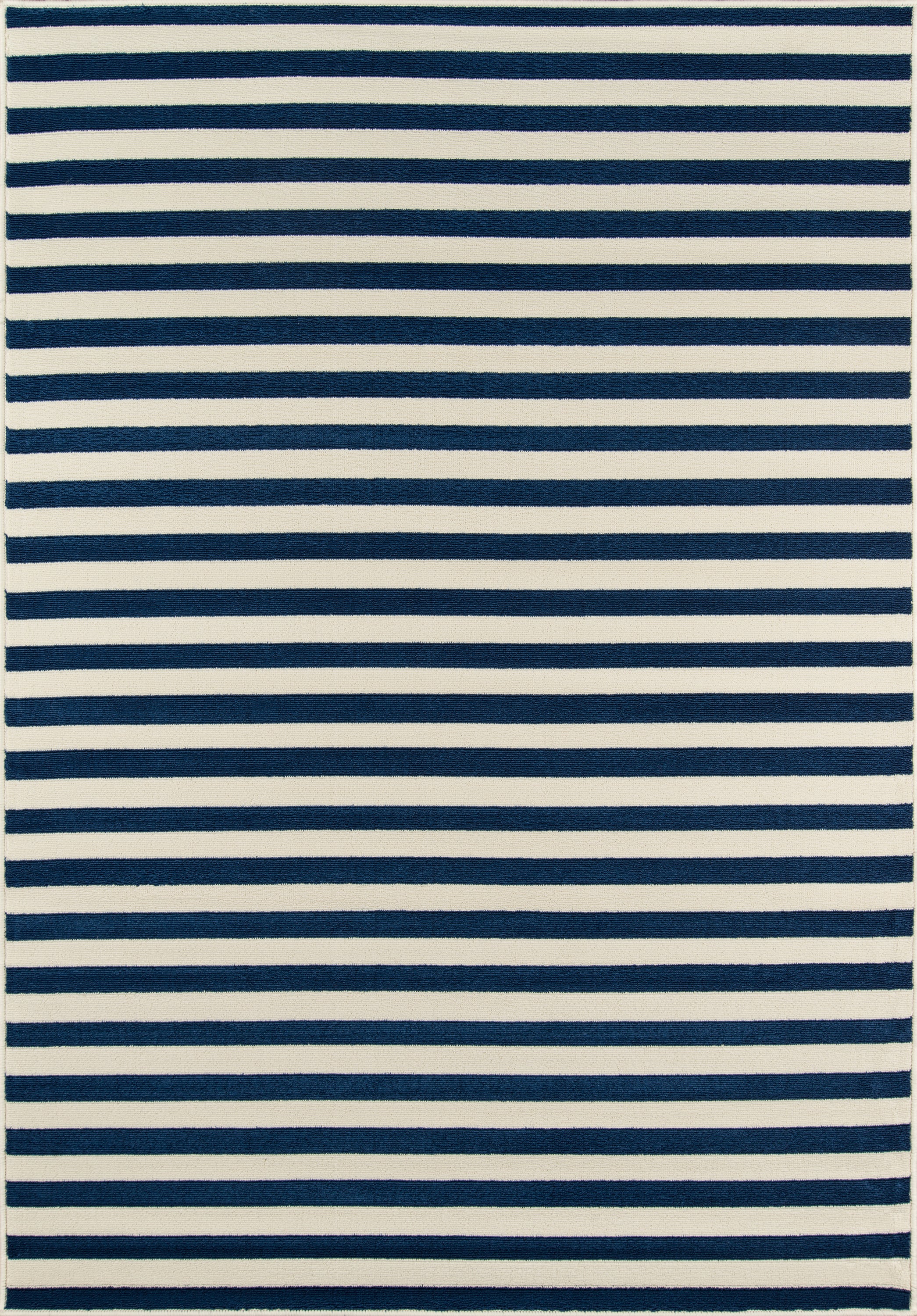 Momeni Baja 100% Polypropylene Navy Area Rug, 1'8" X 3'7"