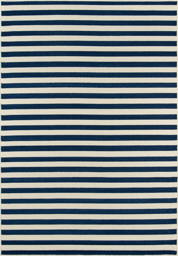 Baja Navy Area Rug - BAJ-1 Machine - Made, 7'10" X 10'10"