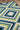 Multi Stripe area rug 1'8" X 3 - close-up of pattern and texture