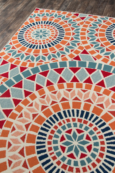 Multi area rug 100 3'11 - close-up of pattern and texture