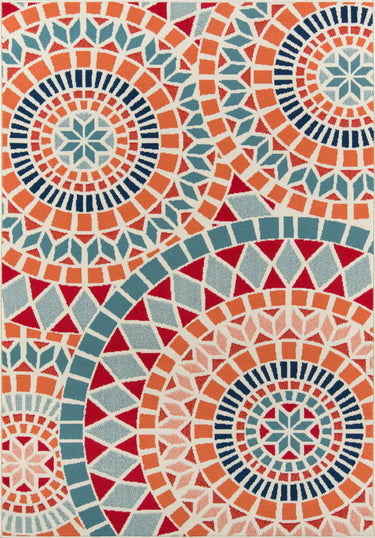 Momeni Baja 100% Polypropylene Multi Runner Rug, 2'3" X 7'6" Runner