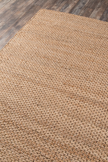 Natural Stripe area rug 9'6" X 13 - close-up of pattern and texture