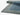 Blue area rug 2' X 3' - corner detail and border