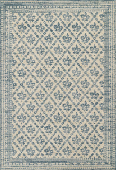 Blue Bibury Machine - Made Area Rug by Momeni, 2' X 3'