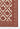 Red area rug 5'3" X 7 - close-up of pattern and texture