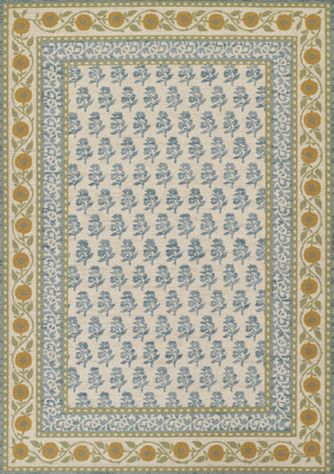 Momeni Bibury BIB-2 Multi Machine - Made Area Rug, 2' X 3'