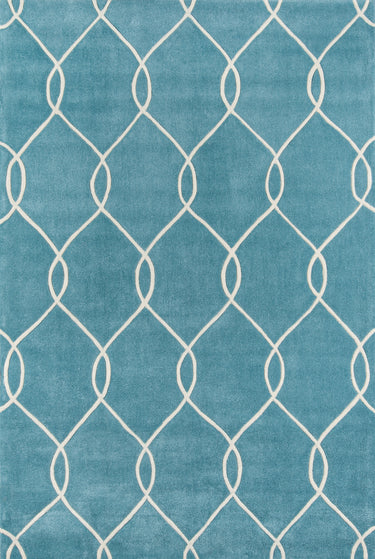 Bliss BS-12 Teal Area Rug by Momeni - 3'6" X 5'6"