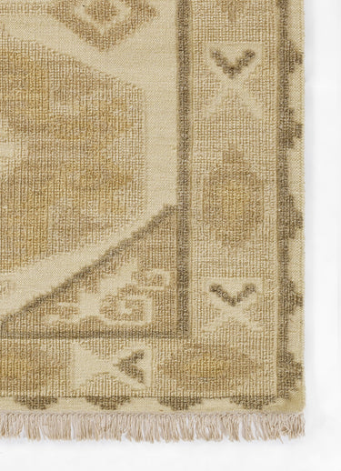 Natural area rug 3'6" X 5 - close-up of pattern and texture