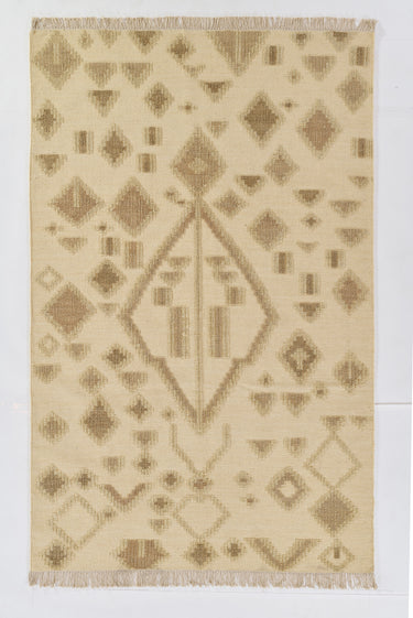 Natural Handwoven Area Rug, Bristol BRS-6 3'6" X 5'6"