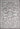 Grey Medallion area rug 9'3" X 12 - styled in a living room